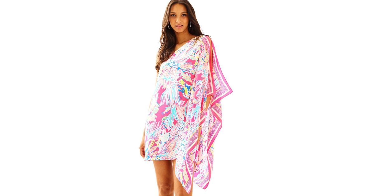 lilly pulitzer one shoulder